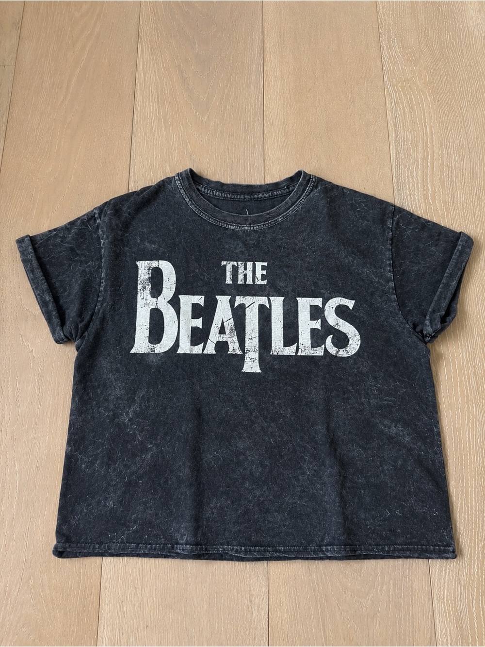 The Beatles acid wash tee, size S
